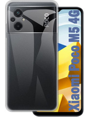 Чохол BeCover Matte Case Full Camera для Xiaomi Poco M5 Transparent (708113) Transparent
