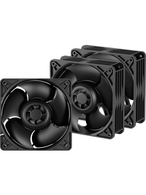 Корпусний вентилятор Arctic S12038-8K (3-Fan Pack) (ACFAN00302A) Black