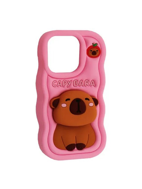 Чохол CAPYBARA для Apple iPhone 16 Pro Pink (6928471053)