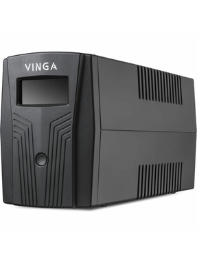 ДБЖ Vinga VPC VPC-1200P (720W) LCD EURO Black (VPC-1200P)