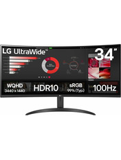 Монітор LG Curved UltraWide 34WR50QK-B 34" (34WR50QK-B) Монітори