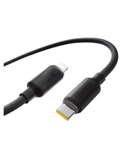 Кабель синхронізації Baseus Foamed Silicone Type-C to Lightning 20W 1m Black (E0426A00)