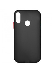 Чохол Gingle Matte Case для Xiaomi Redmi Note 7 Black/Red
