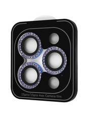 Захисне скло інше Proove VS1 для iPhone 15 Pro/15 Pro Max глянсове Dark Blue