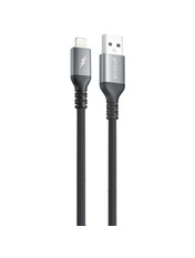 Кабель синхронізації Proove  Regen SiliconeUSB to Lightning Black 12W 1m Black