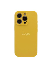 Чохол Silicone Case Full Aquarelle для Apple iPhone 17 Canary Yellow