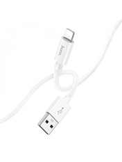 Кабель синхронізації Hoco X87 Magic Silicone USB to Lightning 10W 1m White