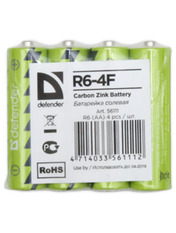 Батарейка Defender AAA Alkaline 4шт (56001)