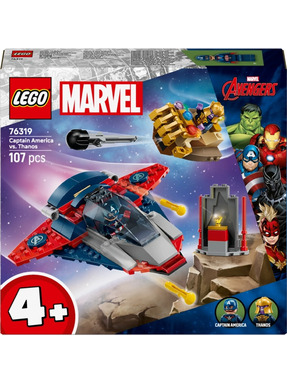 Lego Super Heroes Marvel Капітан Америка проти Таноса 107 деталей (76319)