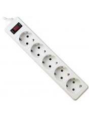 Мережевий фільтр Defender ES 1.8 5/1,8m White (99481)