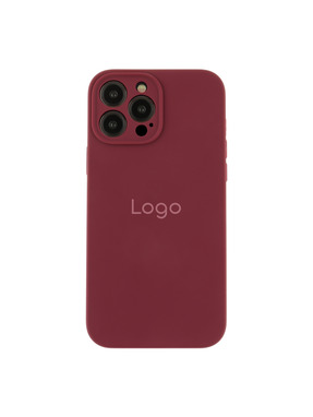 Чохол Silicone Case Full Size with Frame для Apple iPhone 13 Pro Plum (6984205173)