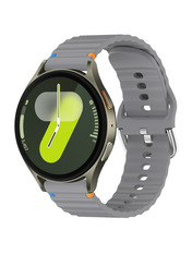BeCover Ribbed Straight Samsung Galaxy Watch 5 20 мм Сірий Grey