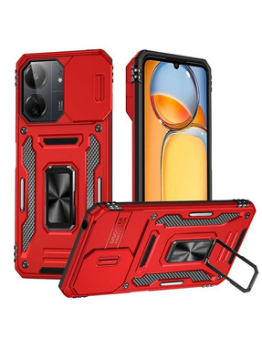 Чохол Camshield Army Ring для Xiaomi Redmi 15 (Global) Red (6917305824)