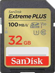Карта пам'яті SanDisk Extreme Plus SDXC 32GB UHS-I U3 32 ГБ