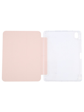 Чохол BeCover Ultra Slim Origami Transparent iPad 11 2025 (A16) / 10.9 2024 / 2022 Pink (712940)
