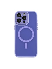 Чохол Magnetic Matte Camera Lens with Magsafe для iPhone 16 Purple
