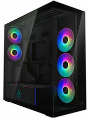 Корпус Arctic Xtender VG Mirror Midi-Tower Midi-Tower Black (ACPCC00019A)
