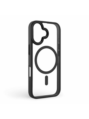 Чохол ArmorStandart Unit MagCase для Apple iPhone 17 Black Orange (ARM90579)