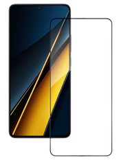 Захисне скло ACCLAB Full Glue для Xiaomi Poco X6 5G/Poco X6 Pro 5G/M6 Pro 4G Глянсова BOX глянсове (1283126588686) Black