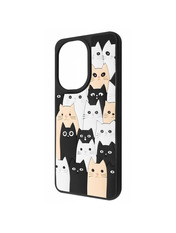 Чохол UAG Copy Doodle Case cats для Xiaomi Redmi A5/Poco C71 Global Cats Cats (6927158034)