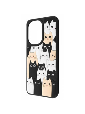 Чохол UAG Copy Doodle Case cats для Xiaomi Redmi A5/Poco C71 Global Cats (6927158034)