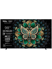 Телевізор TCL C61K Black Так 4K UHD (3840х2160) 98 98" Smart TV Black (98C61K)