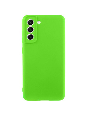 Чохол GETMAN Liquid Silk Full Camera для Samsung Galaxy G990 S21 FE Neon green (6941827305)