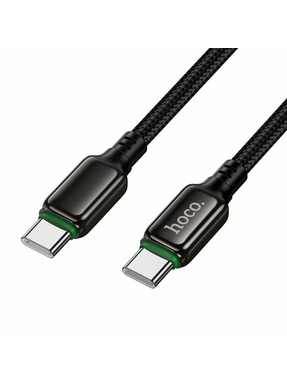Кабель синхронізації Hoco X127 Exceed Type-C to Type-C 60W 1m Black