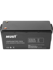 Акумулятор для ДБЖ Must LiFePO4 LP15-24200 25,6V 200Ah