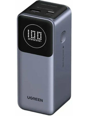 Павербанк Ugreen PB724 1xUSB-C + 1xUSB-A 100W 12000mAh Grey Grey 100 12000