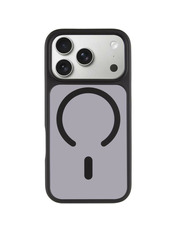 Чохол Metal Buttons with MagSafe для Apple iPhone 17 Pro Max Black Black (6930817524)