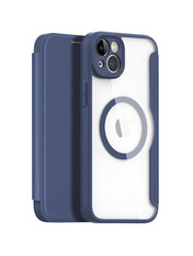 Чохол Dux Ducis з кишенею для візитівки для Apple iPhone 13 Blue