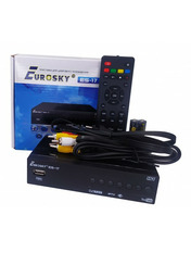 ТВ-ресівер Eurosky ES-17 IPTV Black