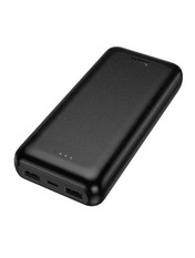 Павербанк Hoco J153A Stability 1xUSB-C + 2xUSB-A Black 10W 20000mAh Black
