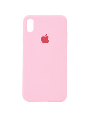 Чохол Silicone Case Full Aquarelle для Apple iPhone X/XS Light Pink