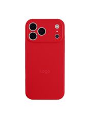 Чохол Silicone Case Full Aquarelle для iPhone 17 Pro Max Red