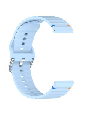 BeCover Ribbed Tape (20mm) Huawei Watch GT 3 (42mm) Blue