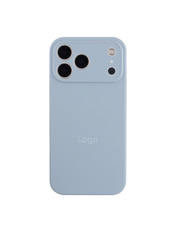 Чохол Silicone Case Full Size with Frame для Apple iPhone 18 Pro Lilac Lilac (6941738205)