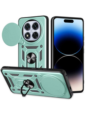 Чохол Ummi Camshield Serge Ring для Xiaomi Redmi Note 14 Pro 5G / Poco X7 Green (6938107524)