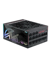 Блок живлення MSI MPG ATX Так 135 мм активна 1300 80 Plus Titanium 1300W 80 Plus Titanium Modular (Ai1300TS) Black