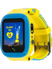 Смарт-годинник AmiGo GO004 GLORY 52mm Blue/Yellow (976265)