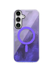 Чохол Shiny Mountain для Samsung Galaxy S25 Purple