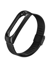 BeCover Metal Mi Band 3/4 Чорний Black (704651)