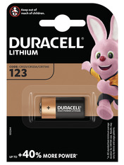 Батарейка Duracell CR123A Alkaline 1 1шт (5006920)