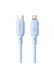Кабель синхронізації Baseus Silky Type-C to Lightning Blue 1 20W 1m Blue (P10377700313-00)