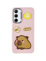 Чохол Leather Toys для Samsung Galaxy G721 S24 FE Capybara Capybara (6982147035)