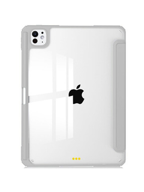 Чохол BeCover Soft Edge TPU з кріпленням Apple Pencil Apple iPad Pro 11" M5 2025 Gray (716000)