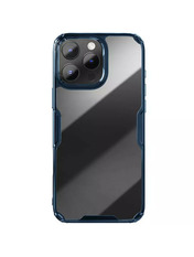 Чохол Nillkin Nature Pro Series для Apple iPhone 16 Pro Transparent/Blue Transparent/Blue (6983105274)
