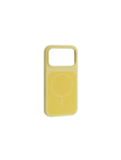 Чохол New Silicone Case MagSafe для Apple iPhone 17 Pro Max Mellow Yellow