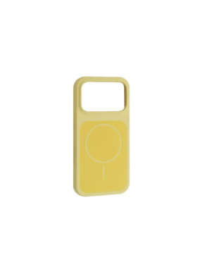 Чохол New Silicone Case MagSafe для Apple iPhone 17 Pro Max Mellow Yellow